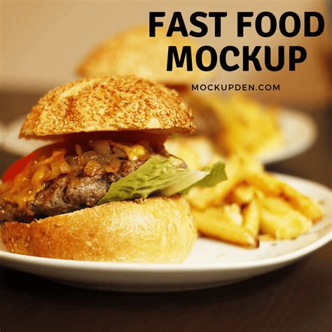 Fast Food Mockup | 32+ Stunning Fast Food Branding Mockup PSD & Vector ...