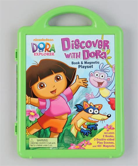 Look at this Discover with Dora Book | Dora the explorer, Playset, Dora