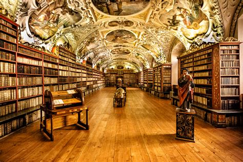 Strahov Library - Theological Hall, Philosophical Hall (Strahovská knihovna) - Prague.eu Rococo ...