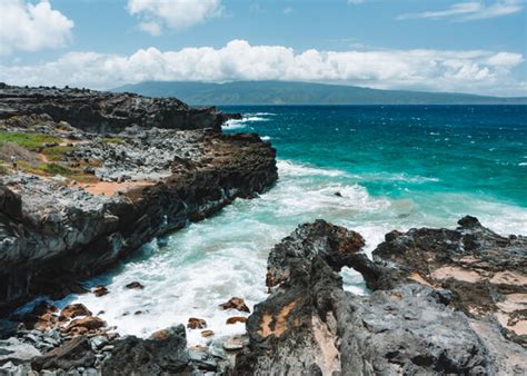 Hiking Kapalua Coastal Trail In West Maui, Hawaii