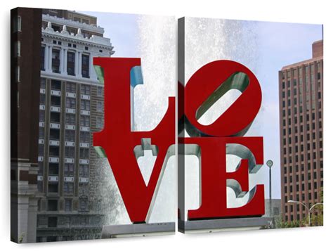 Love Park Sculpture Wall Art | Photography