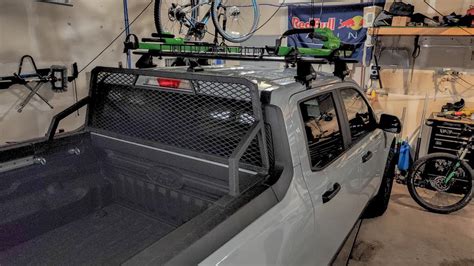 Ford Maverick Thule Evo roof rack and custom back rack - YouTube