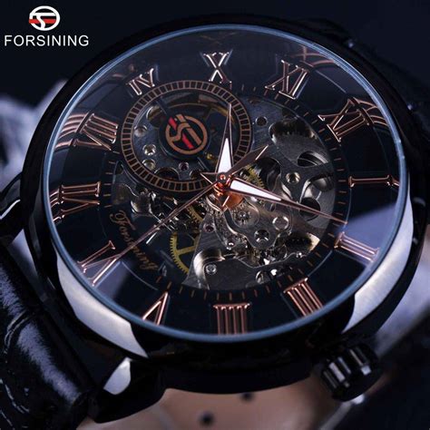 Men's Luxury Mechanical Skeleton Watch - Quality Watches For Men