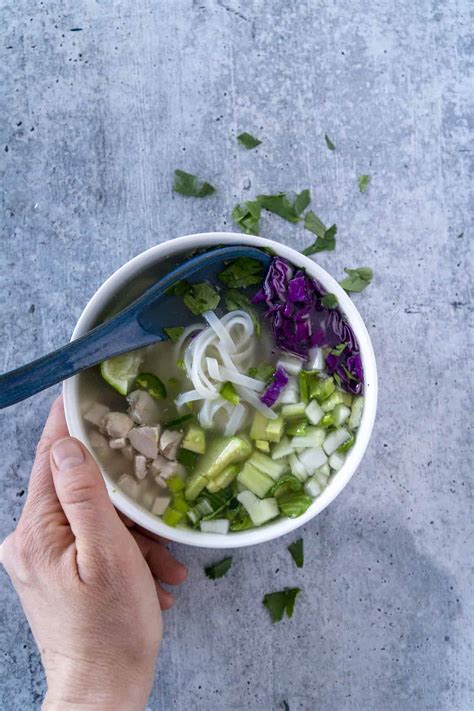 Homemade Pho Bowl - Eat Your Way Clean