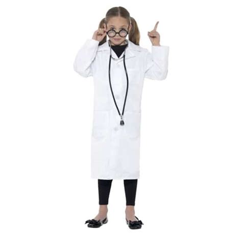 Lab Coat Scientist Costume Doctor Vet – Abracadabra Fancy Dress