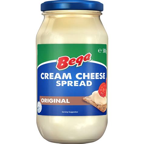 Calories in Bega Cream Cheese Spread Spread calcount