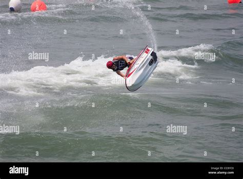 Jet Ski Freestyle Competition Stock Photo - Alamy