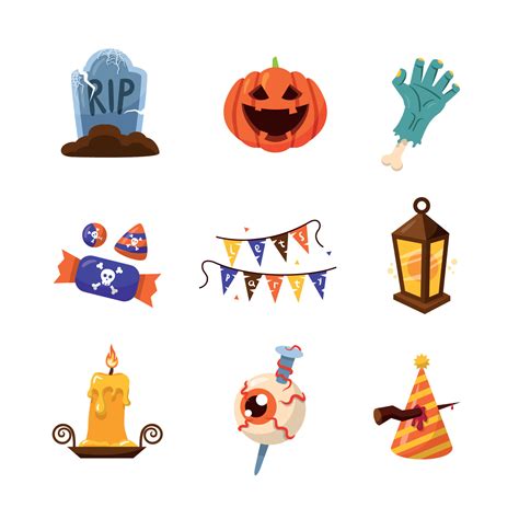 Halloween Party Festivity Icon Concept 11862396 Vector Art at Vecteezy