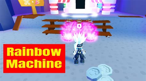 Rainbow Machine. How to Make Rainbow Pets. Pet Simulator X - YouTube