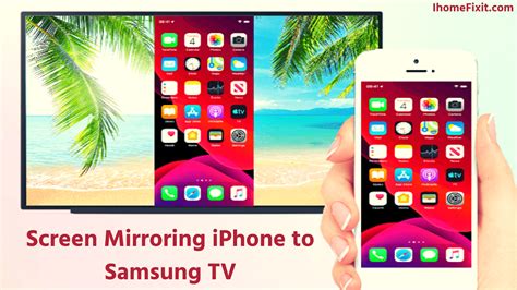 Screen Mirroring iPhone to Samsung TV | Simple Guide