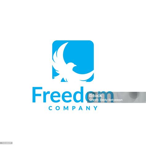 Freedom Symbol Bird Concept Stock Illustration - Download Image Now ...