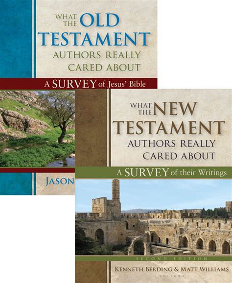 What the Old & New Testament Authors Really Cared About (2 vols.) - Verbum