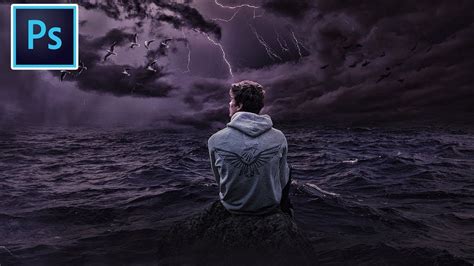 Thunder Effect Photoshop Manipulation And Digital Art Tutorial | Digital art tutorial, Photoshop ...