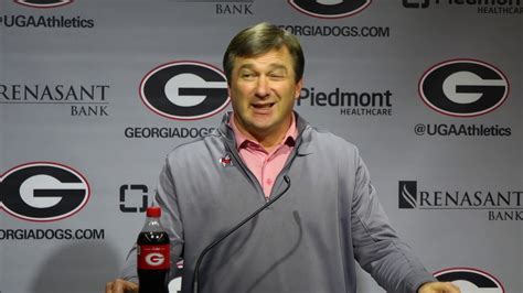 Kirby Smart - Georgia vs. LSU SEC Championship Press Conference: Monday ...