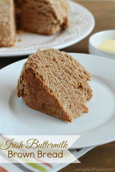 Irish Buttermilk Brown Bread - Yummy Healthy Easy