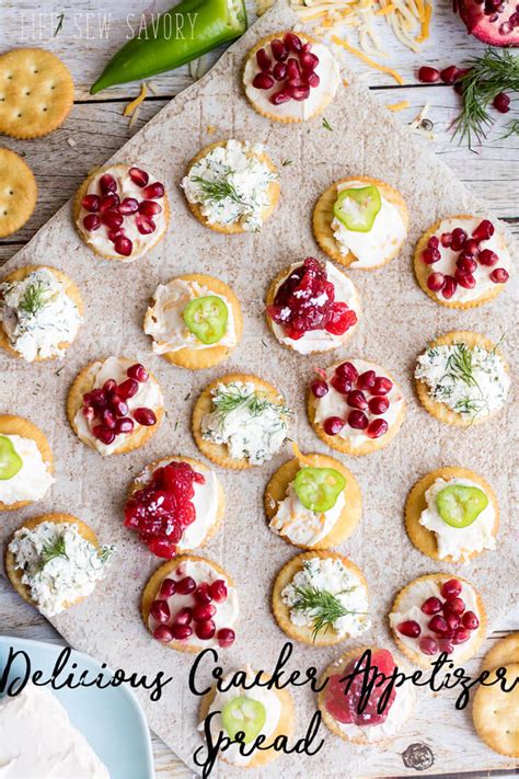 Best Cracker Appetizers with RITZ - Life Sew Savory