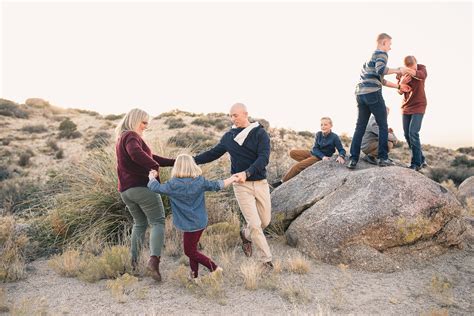 Brooks Family Photos in the Sandia Foothills — Kristina Graff Photography