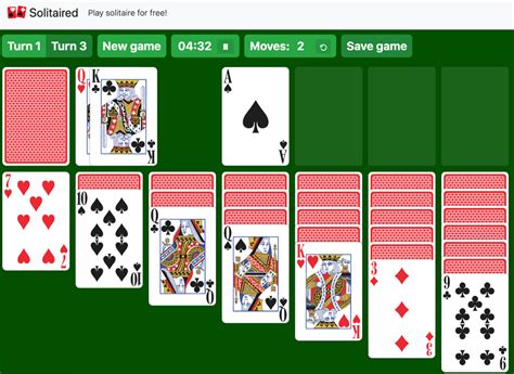 Klondike Solitaire Turn 3 - Online & 100% Free