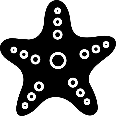 Starfish Vector Icon 20490162 Vector Art at Vecteezy