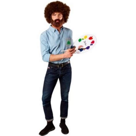 Slipper Sales Bob Ross Costume Top - Extra Large Costume, Large - Kroger