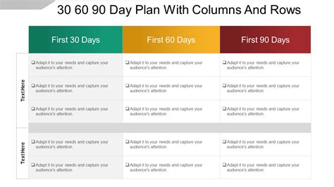 30 60 90 Day Plan Template Word – Cardtemplate.my.id