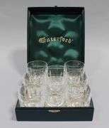 CASED WATERFORD "LISMORE" TUMBLER SET - Hodgins Halls Auction Group
