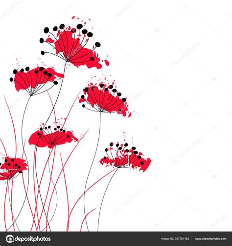 123 Background Flower Red White For FREE - MyWeb