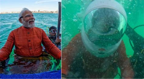 India: PM Modi offers prayers underwater in Dwarka | ABC Mundial