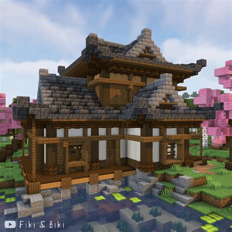 Our Two-Story Traditional Japanese House! : r/Minecraftbuilds