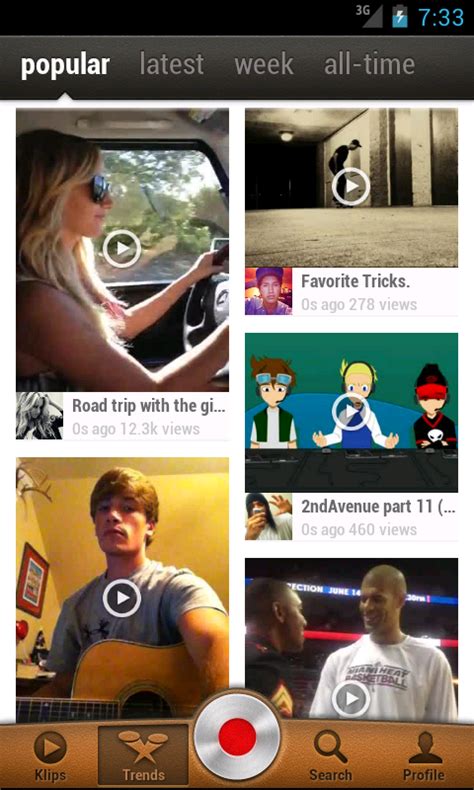 Mobile Video Sharing Startup Klip Launches Its 'Best-Looking App Yet ...