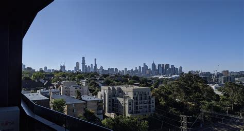 Before/After: The view from the balcony in Melbourne - New Yorker Cartoonist Jason Chatfield