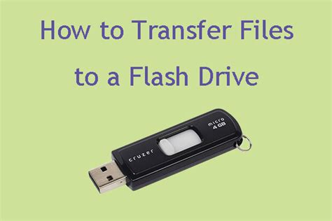 How to Transfer Files to a Flash Drive Using PC or Phone