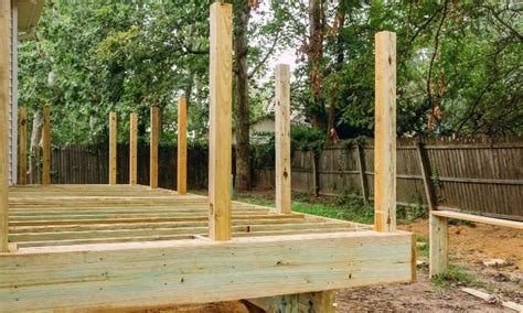 How To Install 4x4 Deck Railing Posts | Building a deck, Deck framing ...