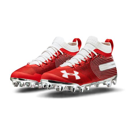 Under Armour Men's Ua Spotlight Mc Football Cleats in Red/ (Red) for ...