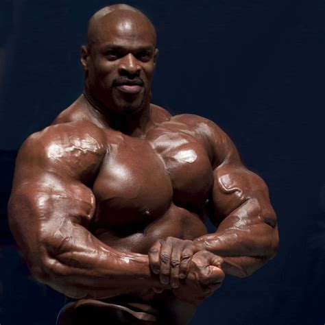 Download Ronnie Coleman In Side Chest Pose Wallpaper | Wallpapers.com