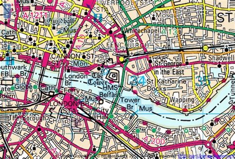 OS celebrates 225th anniversary by mapping London in OS style