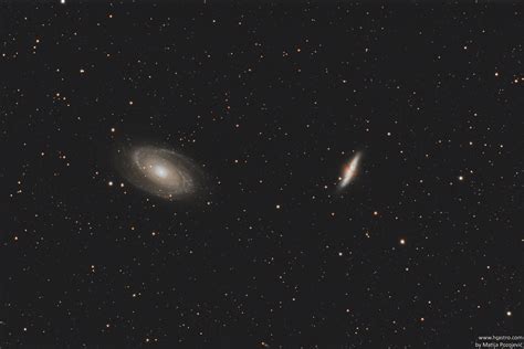 M81, M82 Galaxy Group – Astrophotography by HrAstro