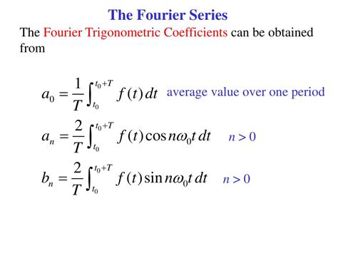 PPT - Chapter 15 Fourier Series and Fourier Transform 15.3 - 15.8 ...