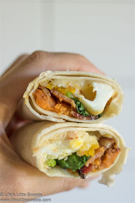 Homemade Breakfast Burrito Wraps - Life's Little Sweets