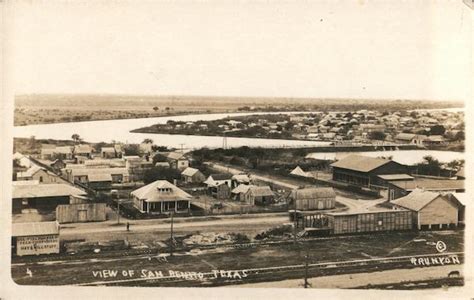 View of San Benito Texas R. Runyon Postcard