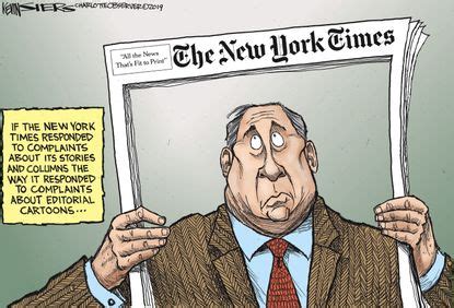 Political Cartoon U.S. New York Times Cartoons Free Press | The Week