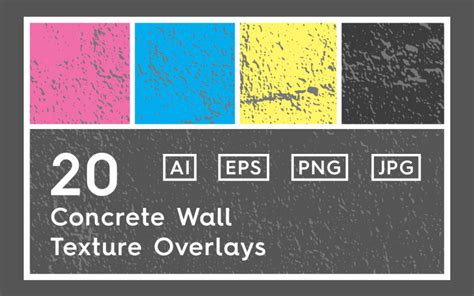 20 Concrete Wall Texture Overlays Pattern - TemplateMonster