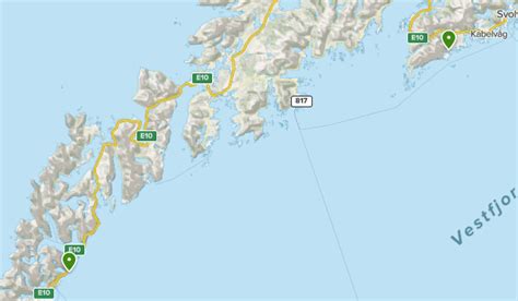 Lofoten Islands Map