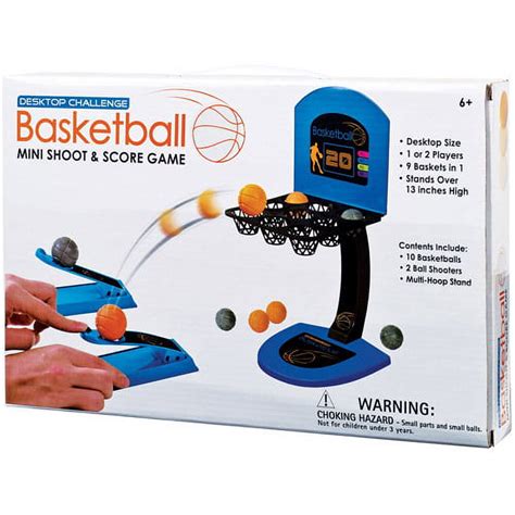 Desktop Challenge, Basketball Mini Shoot & Score Game - Walmart.com