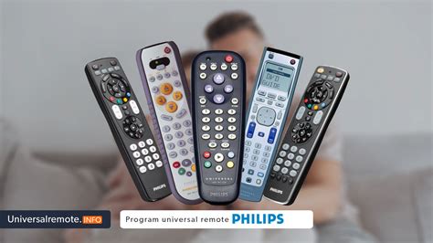 || Program Philips universal remote control: Manual + code list.