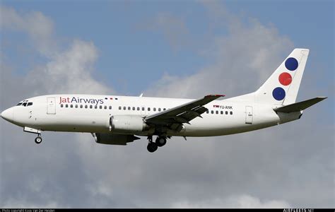 JAT Airways Boeing 737 YU-ANK (photo 3749) | Airfleets aviation