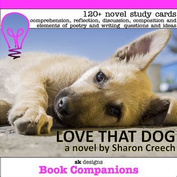 Love That Dog Novel Poetry Literature Study Classroom and Distance Learning