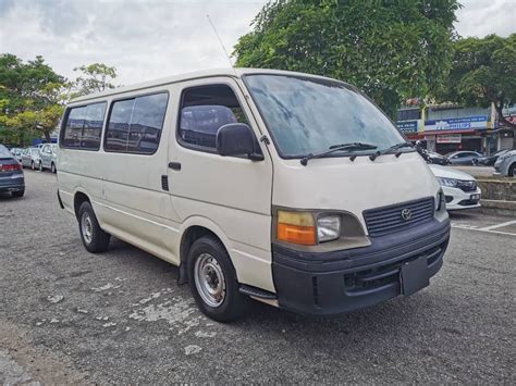 TOYOTA HIACE WINDOW VAN 2.0MT, Cars, Cars for Sale on Carousell