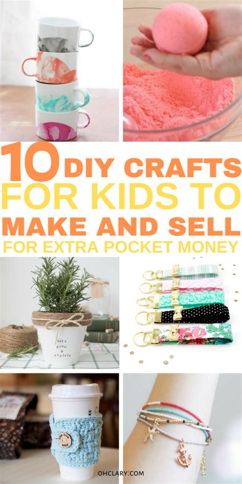 27 Easy Crafts For Kids To Make and Sell For Profit (2023) | Easy ...