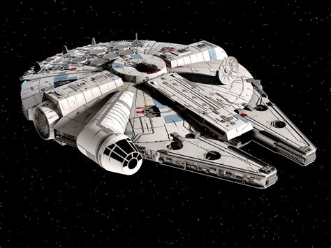 Millennium Falcon Space Ship Star Wars